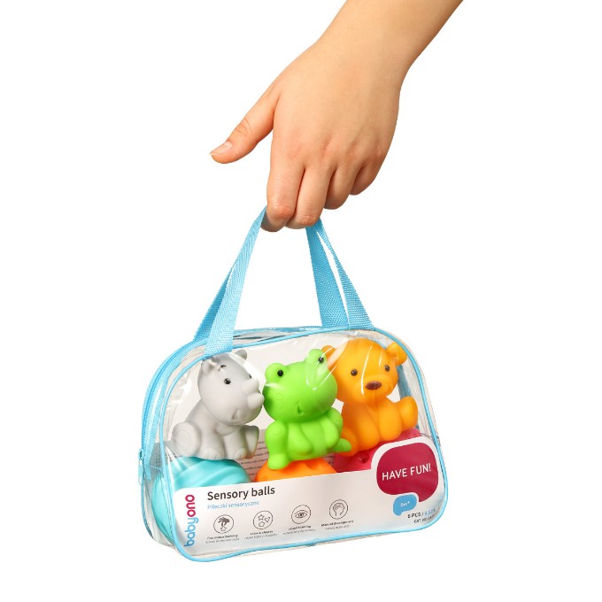 Poza cu Set 6 mingi senzoriale Babyono 1530