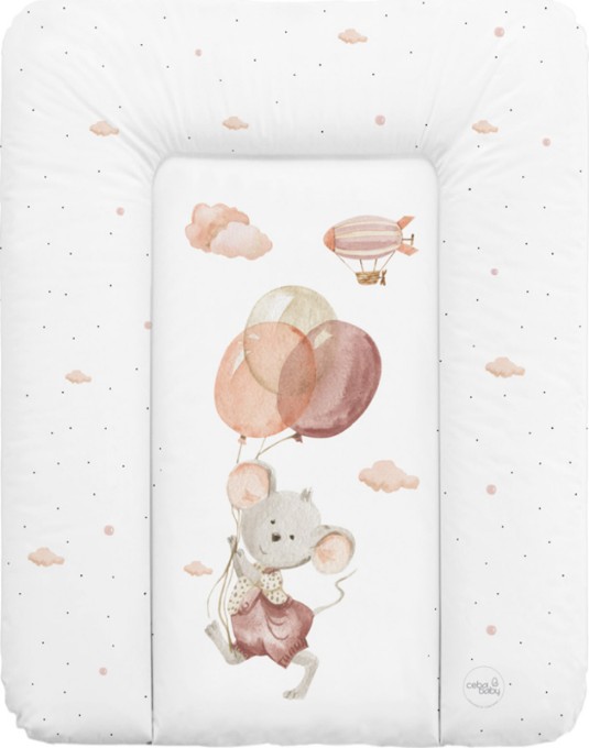 Poza cu Saltea de Infasat Moale, Fara Intaritura 50x70cm, Suprafata Aderenta, Ceba Baby, Mouse, 143-000-727