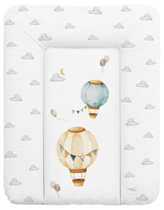 Poza cu Saltea de Infasat Moale, Fara Intaritura 50x70cm, Suprafata Aderenta, Ceba Baby, Balloons, 143-000-734