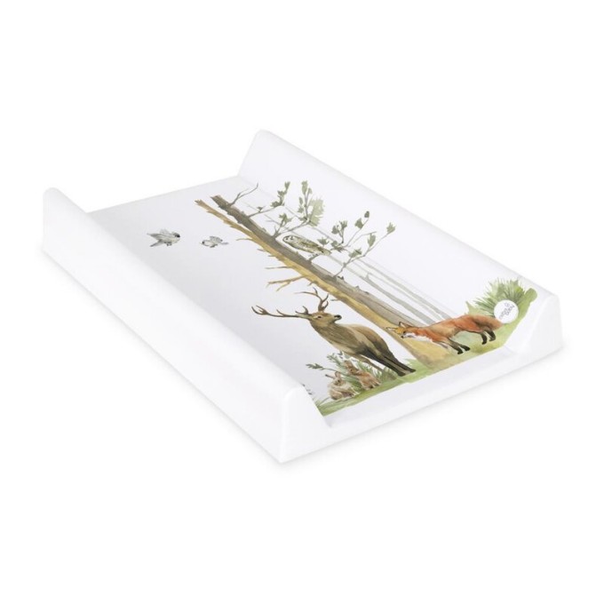 Poza cu Saltea de Infasat Ceba Baby BASIC 50x70cm, cu Intaritura, Grosime 2cm, Sistem Anti-Alunecare,  Forest Dream 216-000-724