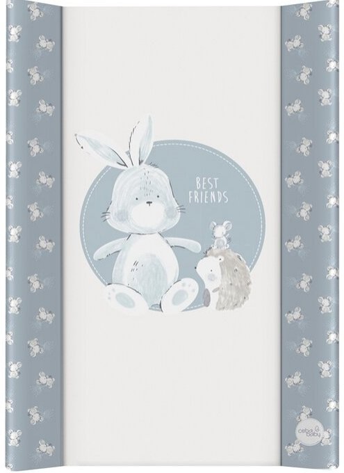 Poza cu Saltea de Infasat Ceba Baby BASIC 50x70cm, cu Intaritura, Grosime 2cm, Sistem Anti-Alunecare,  Prieteni buni 216-000-730