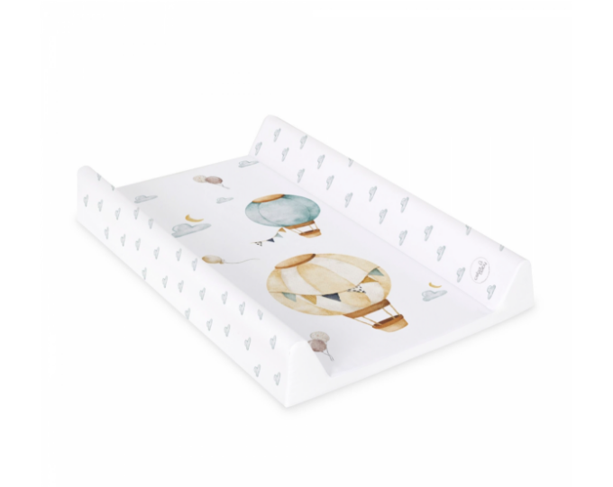 Poza cu Saltea de Infasat Ceba Baby BASIC 50x70cm, cu Intaritura, Grosime 2cm, Sistem Anti-Alunecare, Baloane 216-000-734