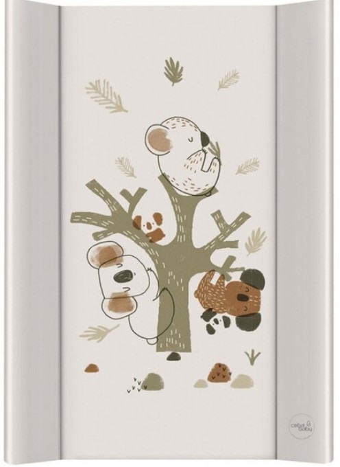 Poza cu Saltea de Infasat Ceba Baby BASIC 50x70cm, cu Intaritura, Grosime 2cm, Sistem Anti-Alunecare, Ursuletul Koala 216-000-729