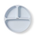 Poza cu Farfurie din silicon cu ventuza pentru copii Babyono albastra 1482/01
