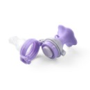 Poza cu Dispozitiv hranire copii cu rasucire Babyono floare mov 1542