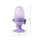 Poza cu Dispozitiv hranire copii cu rasucire Babyono floare mov 1542