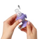 Poza cu Dispozitiv hranire copii cu rasucire Babyono floare mov 1542