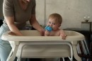 Poza cu Cadita pliabila cu dop de scurgere si termometru Natural Linen Tega Baby FB-004-119