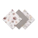 Poza cu Scutece muselina super soft, set 3 bucati, 100% bumbac, 70x70 cm, Babyono, 348/10