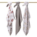 Poza cu Scutece muselina super soft, set 3 bucati, 100% bumbac, 70x70 cm, Babyono, 348/10