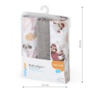 Poza cu Scutece muselina super soft, set 3 bucati, 100% bumbac, 70x70 cm, Babyono, 348/10