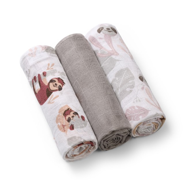 Poza cu Scutece muselina super soft, set 3 bucati, 100% bumbac, 70x70 cm, Babyono, 348/10