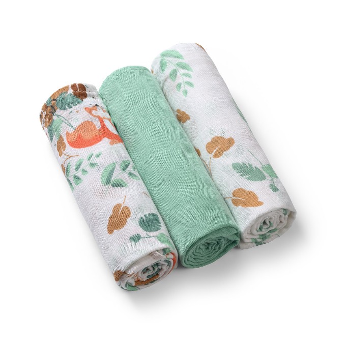 Poza cu Scutece muselina super soft, set 3 bucati, 100% bumbac, 70x70 cm, Babyono, 348/12