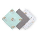 Poza cu Scutece muselina natural, set 3 bucati, 70%bambus si 30%bumbac, 70x70 cm, Babyono, 397/10
