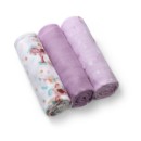 Poza cu Scutece muselina natural, set 3 bucati, 70%bambus si 30%bumbac, 70x70 cm, Babyono, 397/11