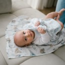 Poza cu Scutece muselina natural, set 3 bucati, 70%bambus si 30%bumbac, 70x70 cm, Babyono, 397/12