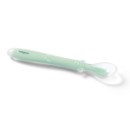 Poza cu Lingurita flexibila din silicon Babyono menta 785/02