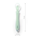 Poza cu Lingurita flexibila din silicon Babyono menta 785/02