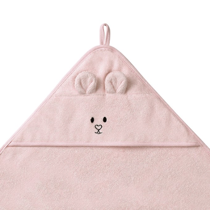 Poza cu Prosop baie bambus cu gluga 100 x 100 cm Babyono crem 1553/03
