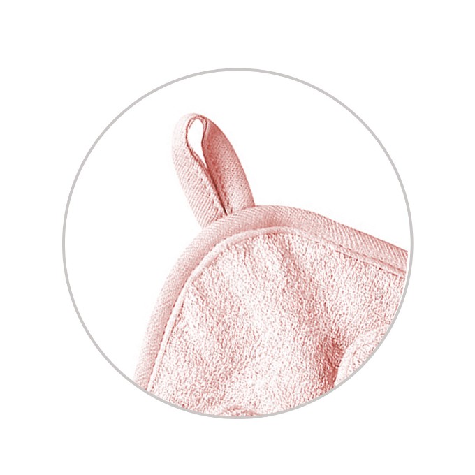 Poza cu Prosop baie bambus cu gluga 100 x 100 cm Babyono crem 1553/03