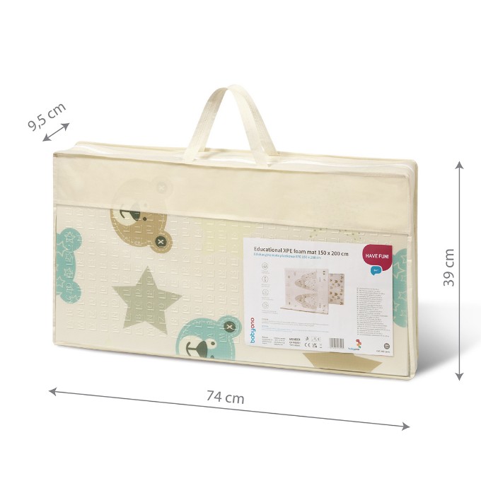 Poza cu Covoras educativ din spuma 150 x 200 cm, Babyono, 1576