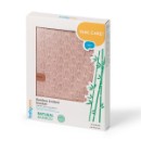 Poza cu Paturica tricotata fibre bambus roz, Babyono, 1673/01
