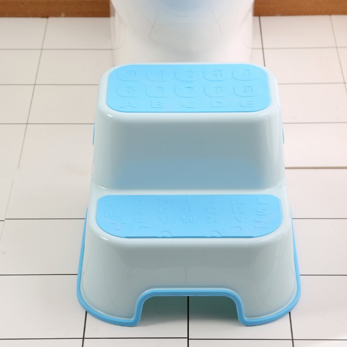 Poza cu Inaltator Toaleta Anti-Derapant cu 2 Trepte, Beberoyal, Blue