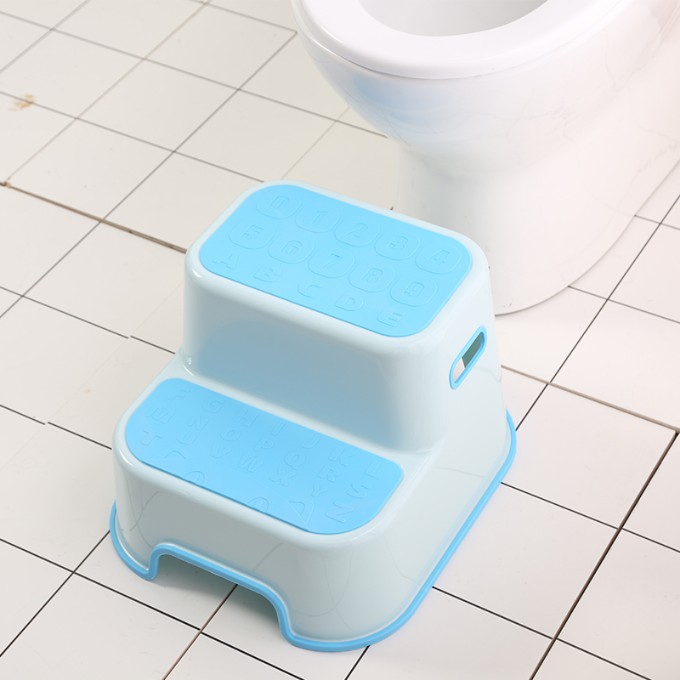 Poza cu Inaltator Toaleta Anti-Derapant cu 2 Trepte, Beberoyal, Blue