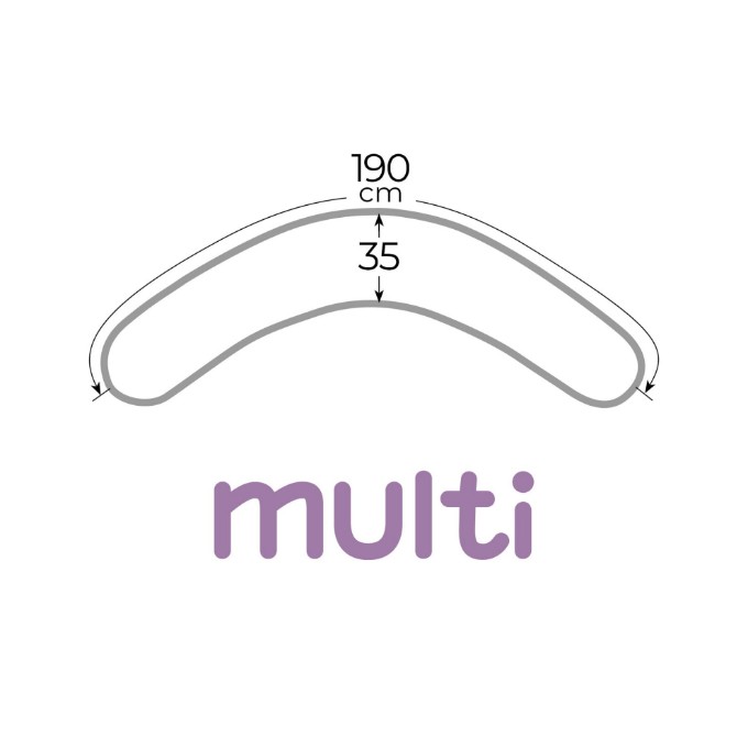 Poza cu Perna multifunctionala maxi, frunze maro, pentru bebelusi, copii si mame Ceba Baby, 741-000-746