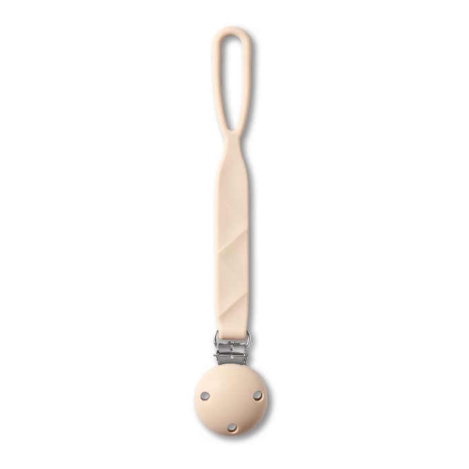 Poza cu Lant suzeta roz din silicon Babyono 1469/01