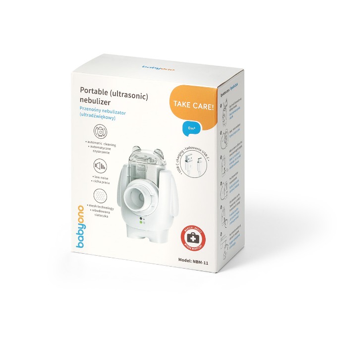 Poza cu Nebulizator, aparat aerosoli portabil cu ultrasunete NBM-11 1376
