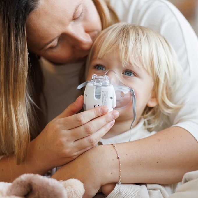 Poza cu Nebulizator, aparat aerosoli portabil cu ultrasunete NBM-11 1376