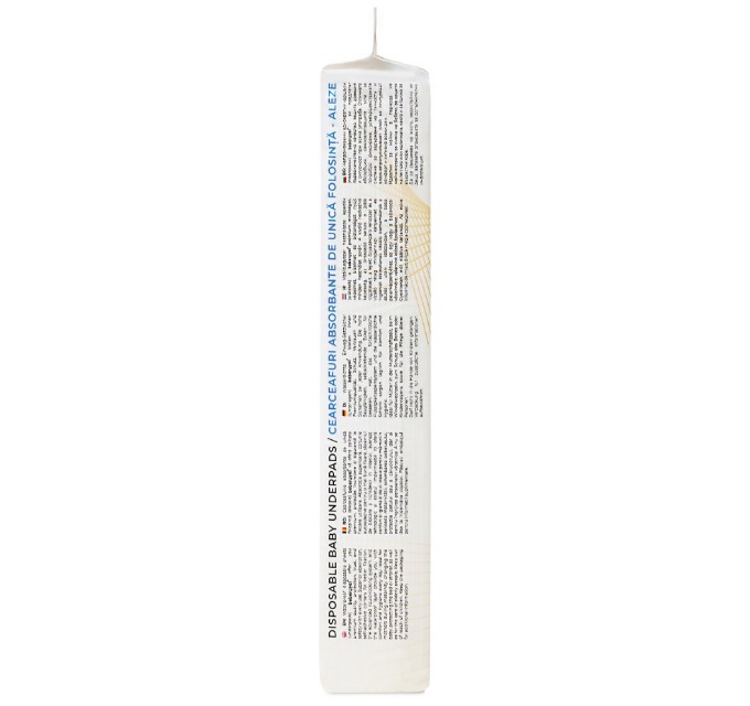 Poza cu Aleze Beberoyal Premium, 60 x 60 cm, 10 Bucăți - Impermeabile, Absorbție 1500ml, Fixare Autoadezivă, 6 straturi, Cod 115/10