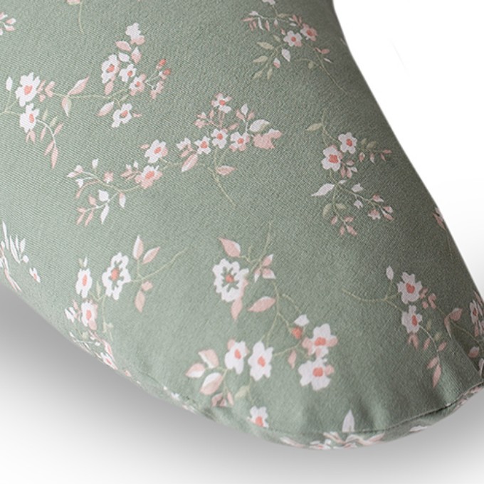 Poza cu Perna pentru Alaptare muselina HUGGY Basic Green Meadow Ceba Baby 709-000-826
