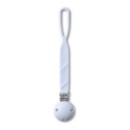 Poza cu Lant suzeta roz din silicon Babyono 1469/01