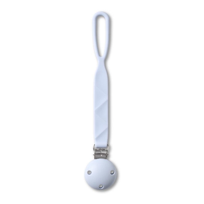 Poza cu Lant suzeta roz din silicon Babyono 1469/01