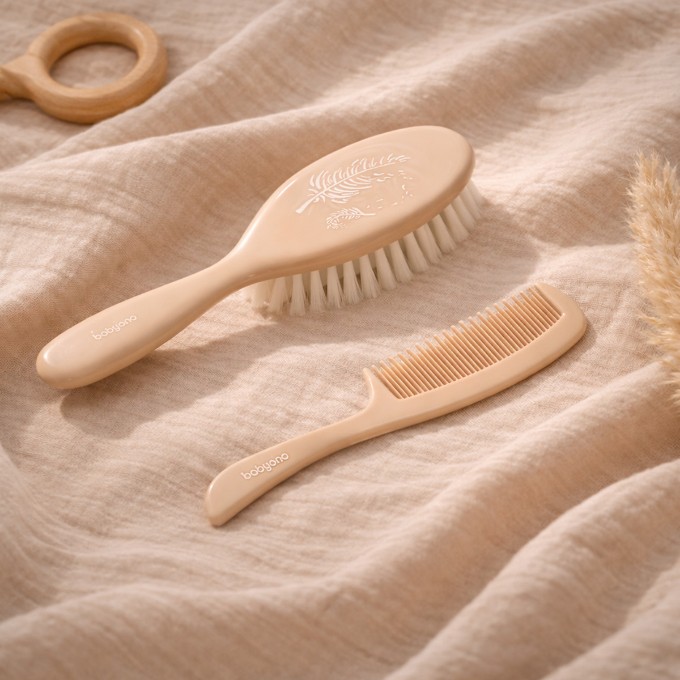 Poza cu SET PERIE PAR SUPER MOALE 569 Galben