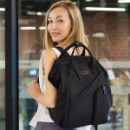 Poza cu Rucsac de mamă MODERN STILE negru 1649/01
