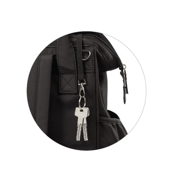 Poza cu Rucsac de mamă MODERN STILE negru 1649/01