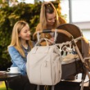 Poza cu Rucsac de mamă MODERN STILE bej 1649/02