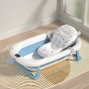 Poza cu Cadita pliabila pentru bebelusi Beberoyal, cu termometru digital si dop de scurgere, Blue, 76cm CD-000-001