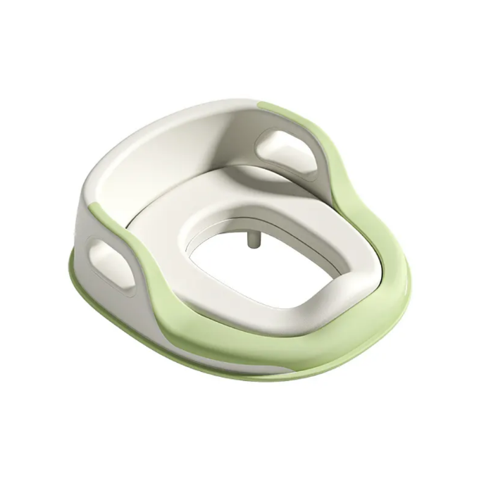 Poza cu Reductor Toaleta Copii, Soft, Anti-Alunecare, Reglabil, Beberoyal, Verde, CD-020-004