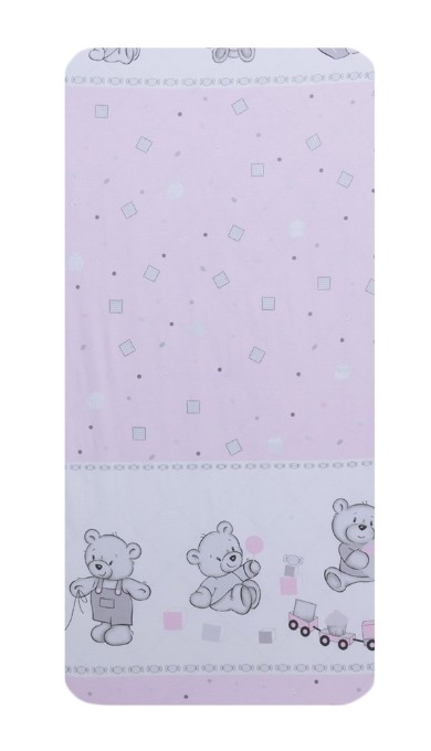 Poza cu Baldachin din Voal 400*160cm Love Elephants Blue BL-001-101