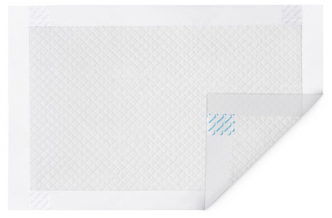 Poza cu Aleze Beberoyal Premium, 60 x 40 cm, 10 Bucăți, - Impermeabile, Absorbție 1050ml, Fixare Autoadezivă, 6 straturi, Cod 110/10
