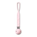 Poza cu Lant suzeta roz din silicon Babyono 1469/01