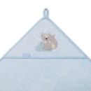 Poza cu Prosop fibra bambus albastru 100 X 100 cm Babyono 346/05