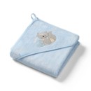 Poza cu Prosop fibra bambus albastru 100 X 100 cm Babyono 346/05