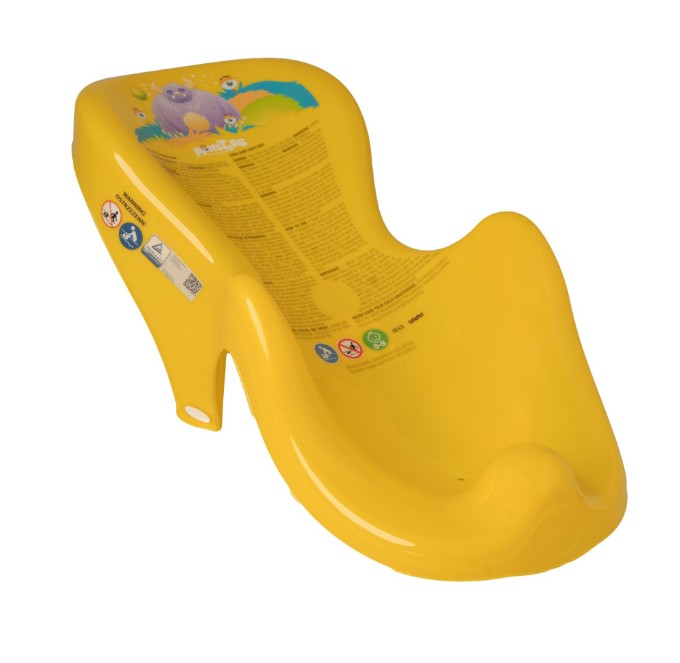 Poza cu Suport anatomic pentru bebelusi Tega Baby, cu picioare de sustinere si ventuze de fixare, colectia Monsters, galben MN-003-124