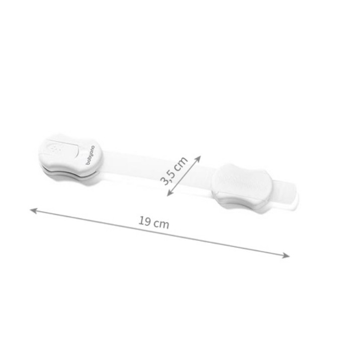 Poza cu Set 4 protectii universale pentru mobila, frigider, albe, Babyono, 1644