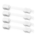 Poza cu Set 4 protectii universale pentru mobila, frigider, albe, Babyono, 1644